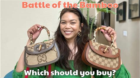 Ultimate Gucci Bamboo 1947 Giant GG vs. Bamboo Crystal